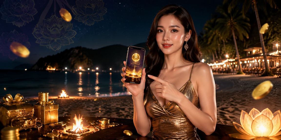Người dùng tại Cô Đảo chơi casino trên điện thoại ngay tại bãi biển trong kỳ nghỉ dưỡng